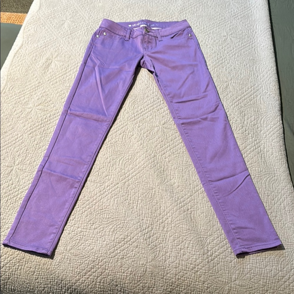 Purple Skinny Jeans